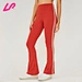 Flow with ease in our high waisted flare leggings.
